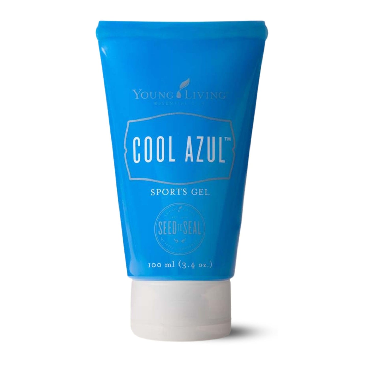 Young Living Cool Azul Sports Gel 3.4 oz - Aloe-Based, Non-Sticky Post-Exercise Muscle Care