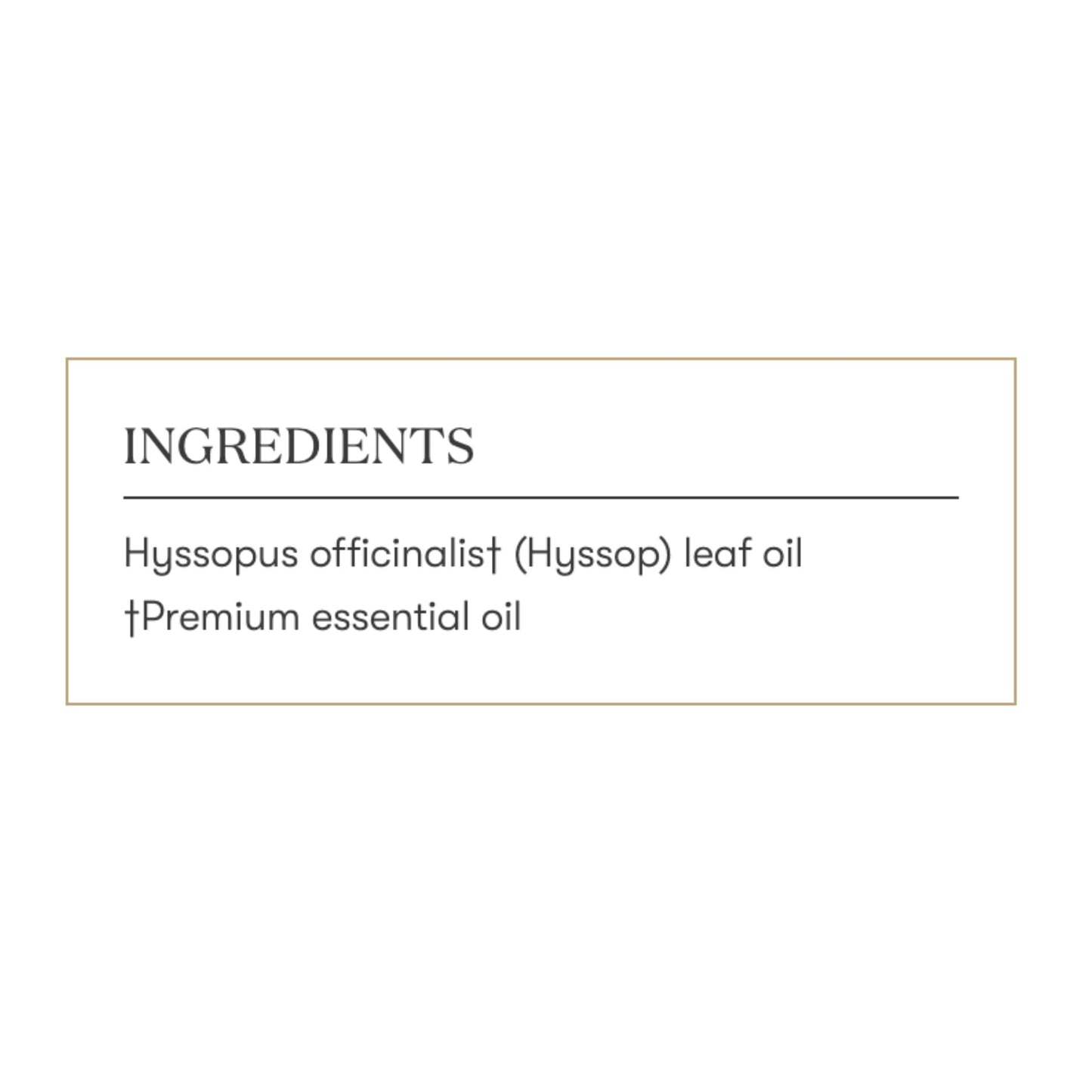Young Living Hyssop Essential Oil 5ml β Creative Meditation & Peaceful Minty-Floral Aroma