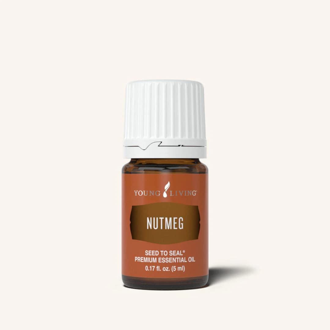 Young Living Nutmeg Essential Oil (5 ml) β 100% Pure Myristica fragrans for Diffusion & Topical Use