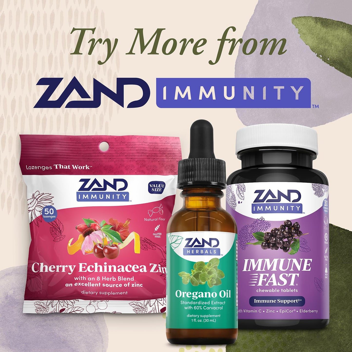 Zand Herbals Oregano Oil Drops โ 60% Carvacrol, Organic EVOO, 1 oz