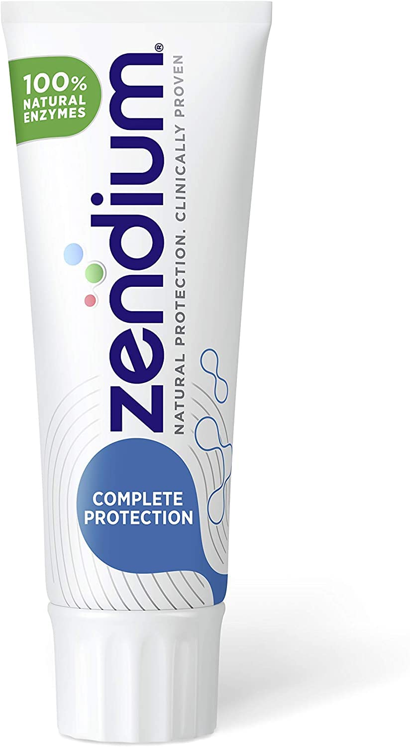 Zendium Complete Protection Toothpaste 75ml โ 1 Tube | Cavity Protection & Fresh Breath
