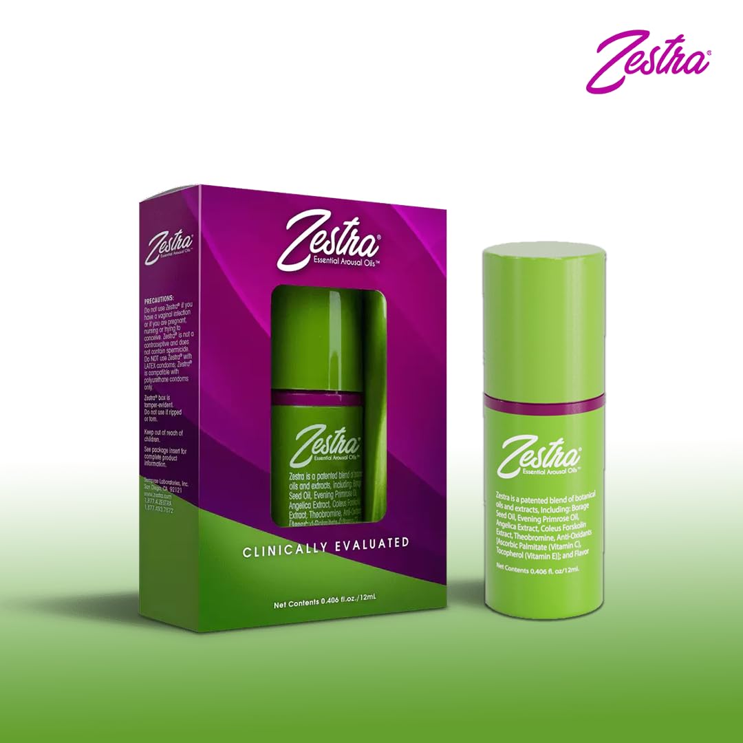 Zestra Essential Arousal Oil Blends โ All-Natural, Non-Hormonal Arousal Gel for Women