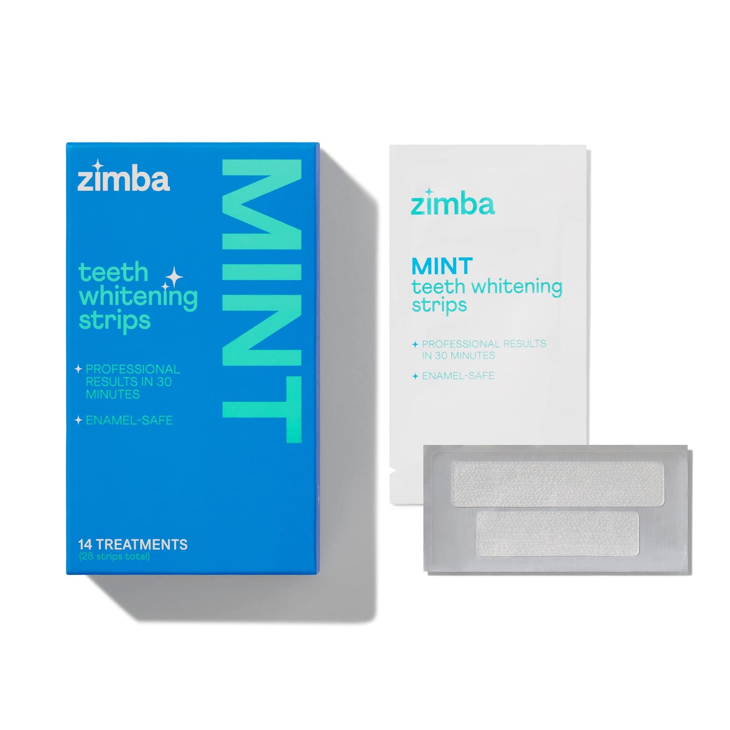 Zimba Watermelon Teeth Whitening Strips β Vegan & Enamel Safe