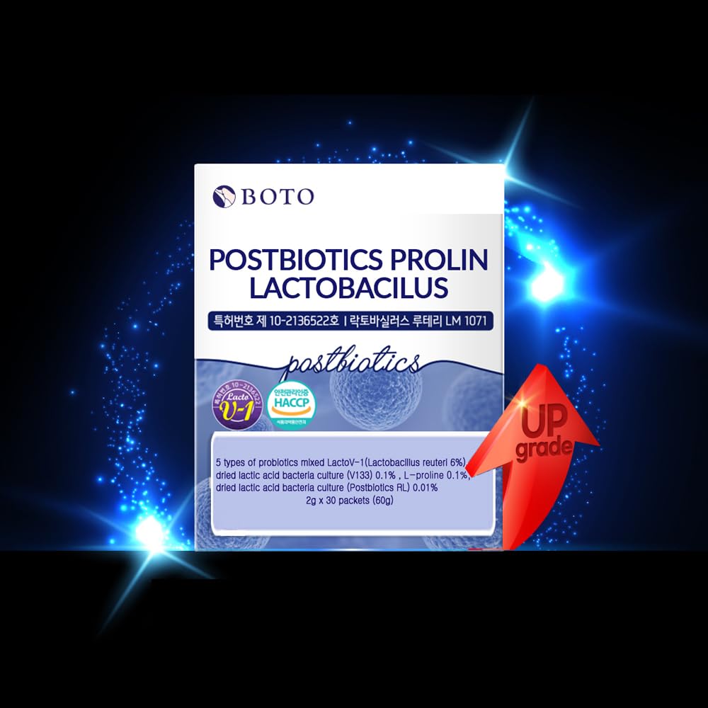 ZIOSTAND BOTO Korean Care Probiotics with Natural Prebiotics & Proline โ 1 Month (30 Sachets) PostBiotics