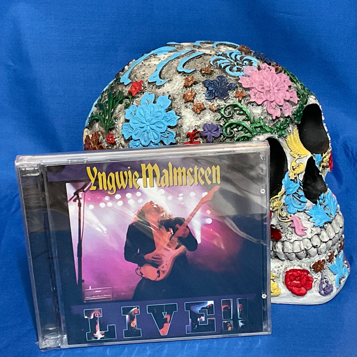 Live!! by Yngwie Malmsteen (CD, 1998) Double CD for promotional use only