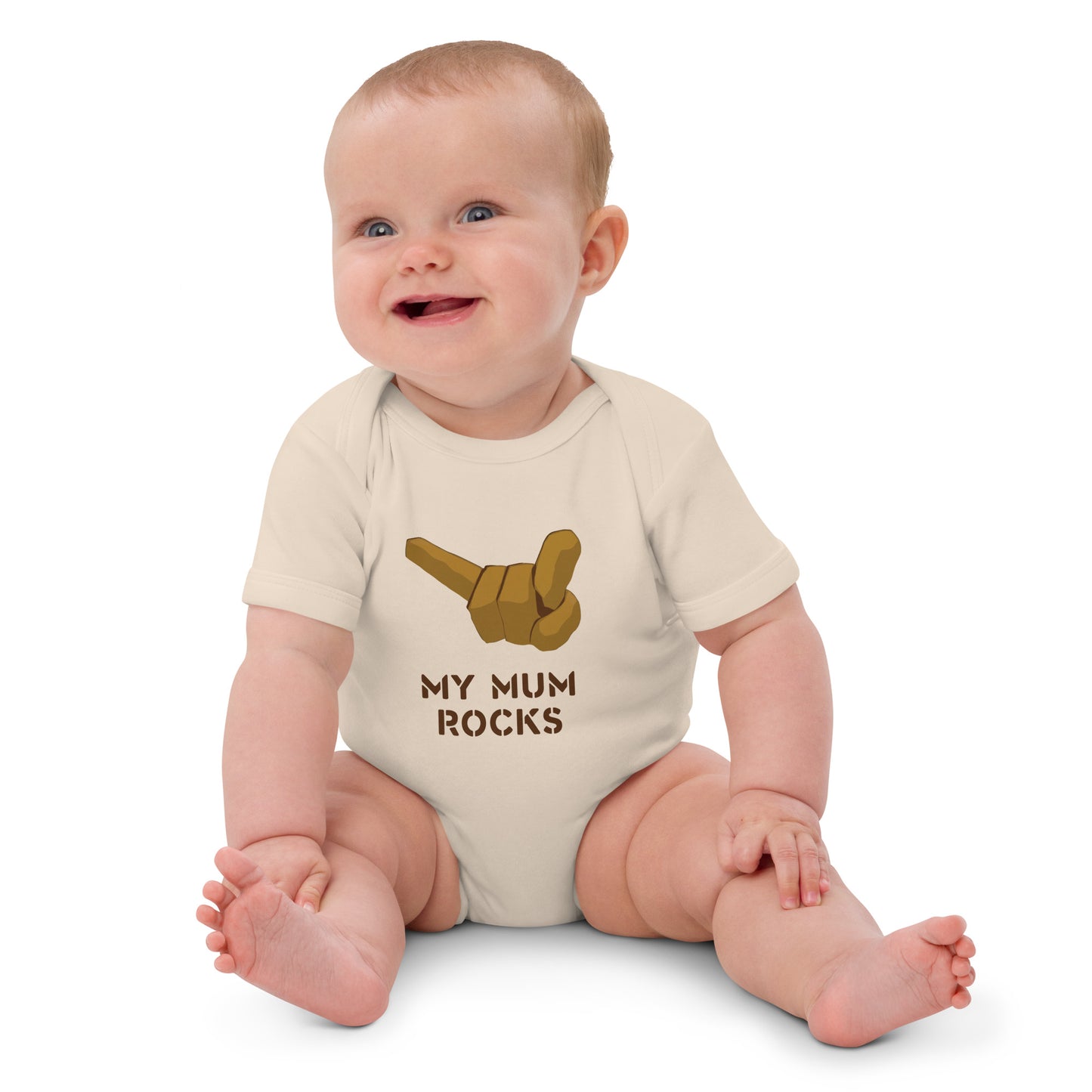 Organic cotton baby bodysuit