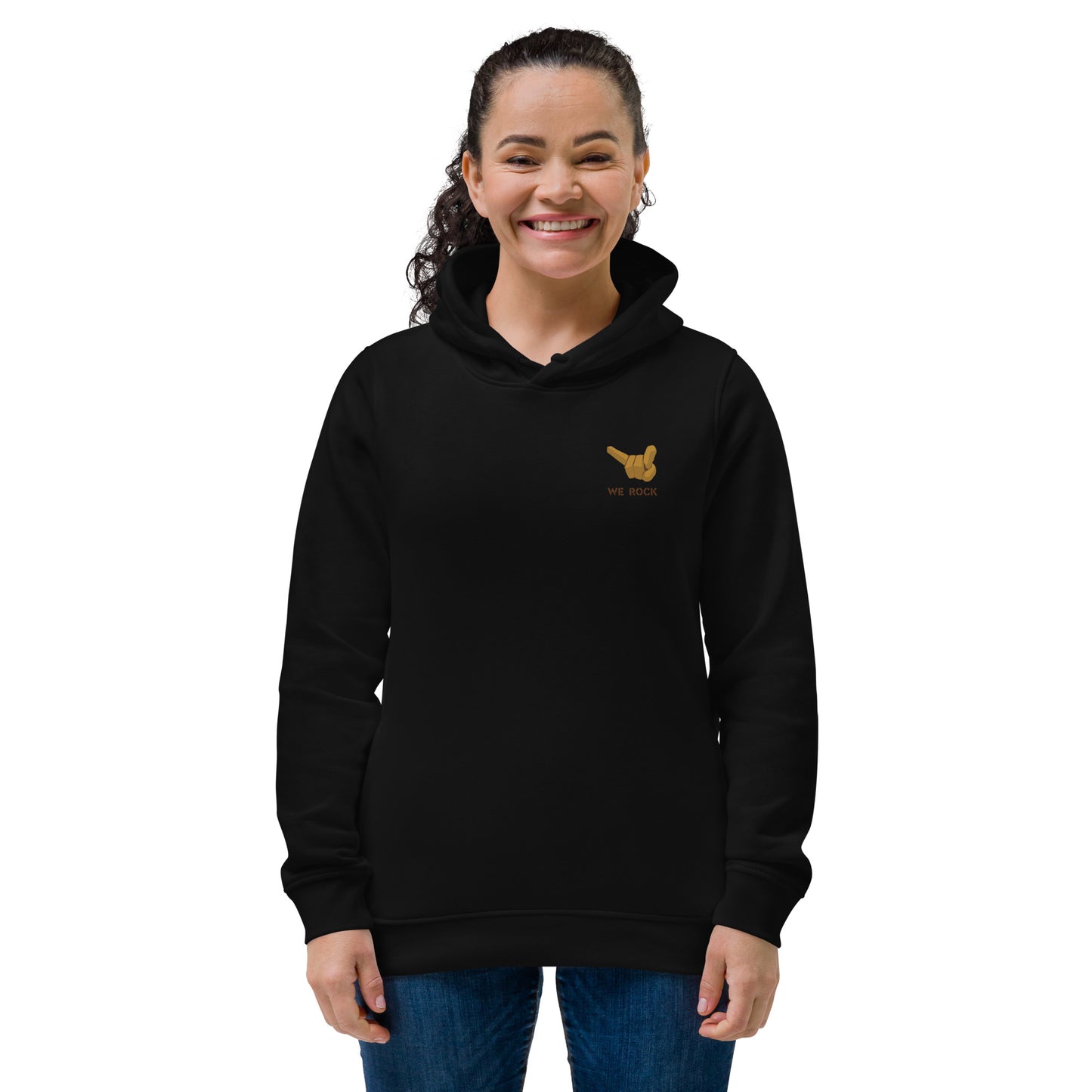 Women's eco fitted hoodie
