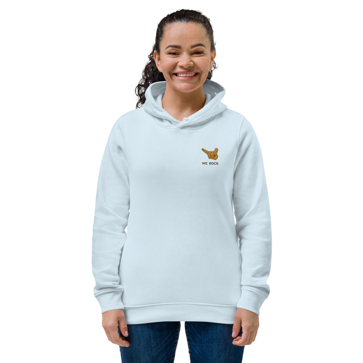 Women's eco fitted hoodie