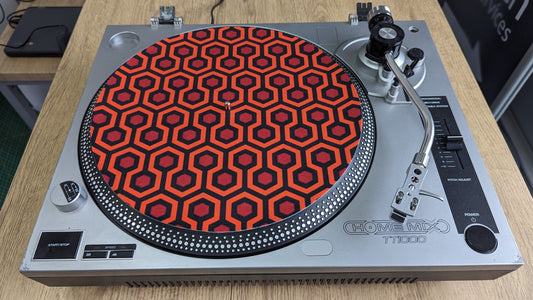 Overlook Slipmat for Turntables - 7" & 12" Vinyl DJ Slip Mat | Technics 1210 Compatible