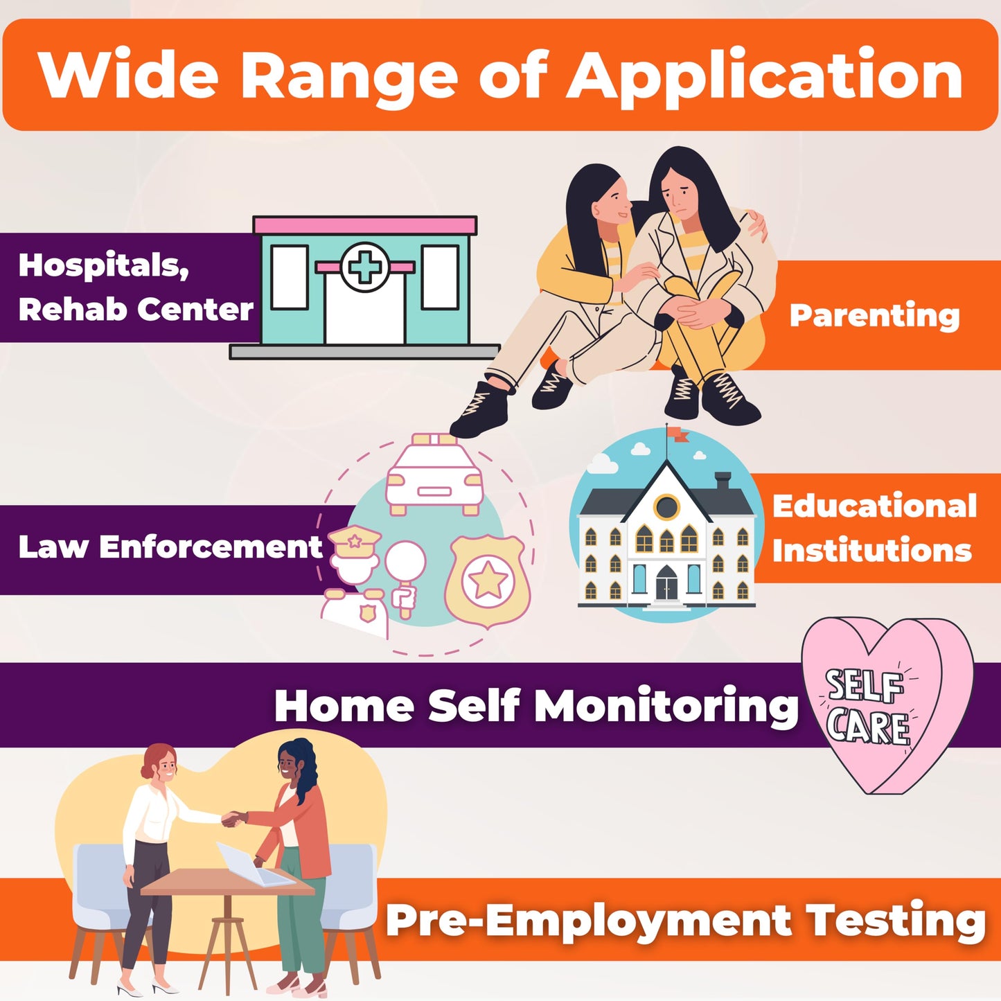 10 Test Cups - 14-Panel EZCHECK Urine Test Cup | At-Home 5-Minute Results | FSA/HSA Eligible