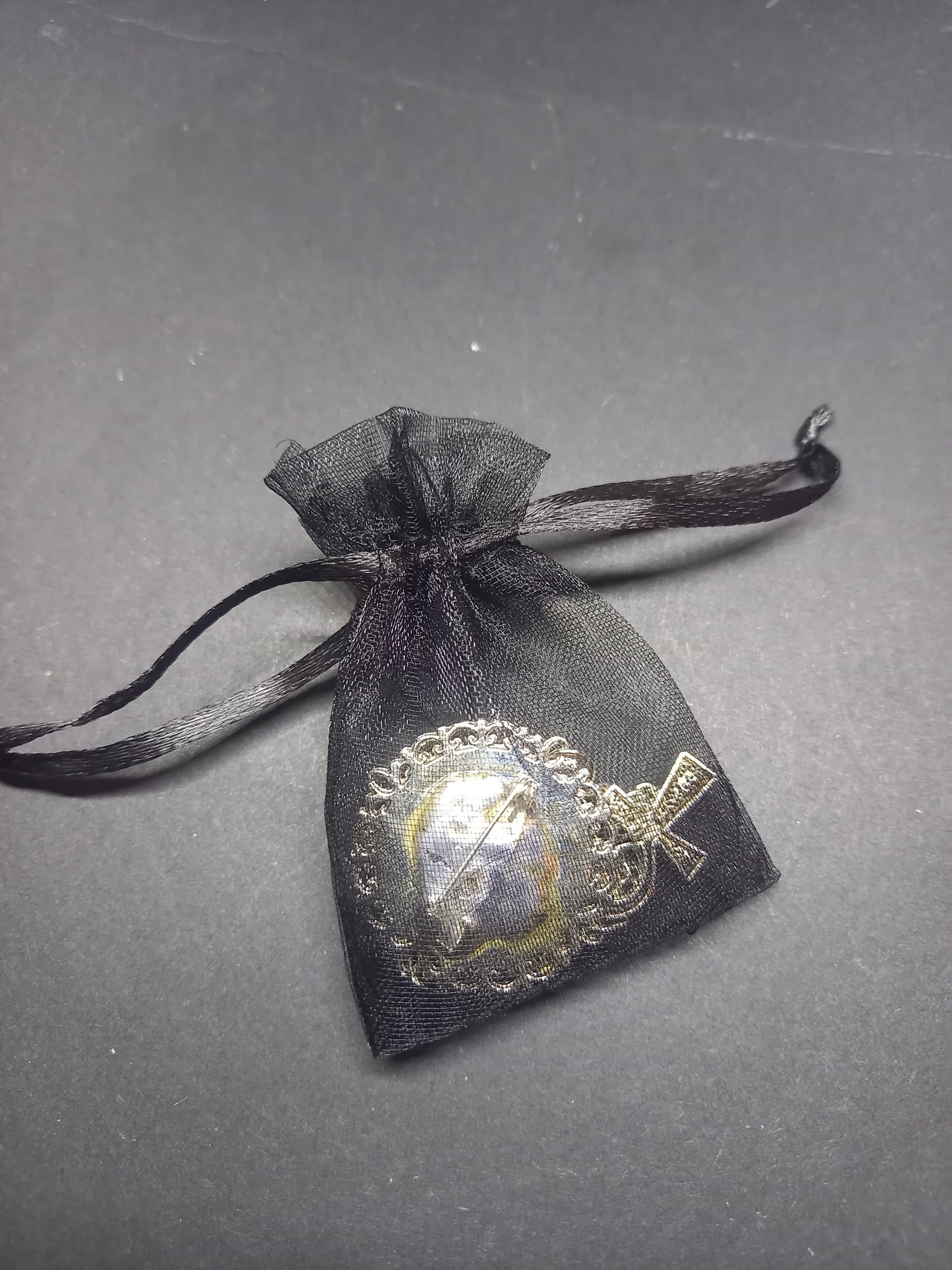 Goth Gothic Withy Killstar neil gaiman's sandman "Death" inspired Deluxe broach