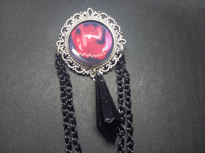 The Cure fan art "Pornography" inspired Deluxe ornate brooch/pin