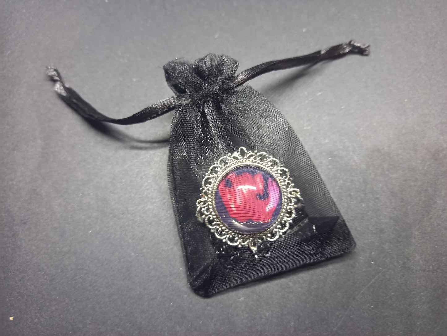 The Cure fan art "Pornography" inspired Deluxe ornate brooch/pin