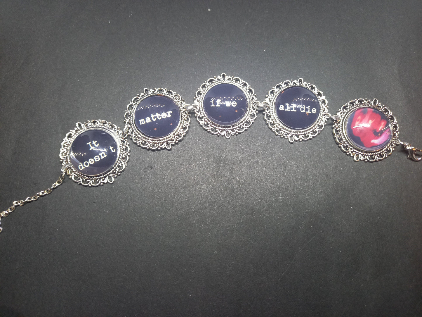 Bracelets , The Cure fan art "Pornography" inspired
