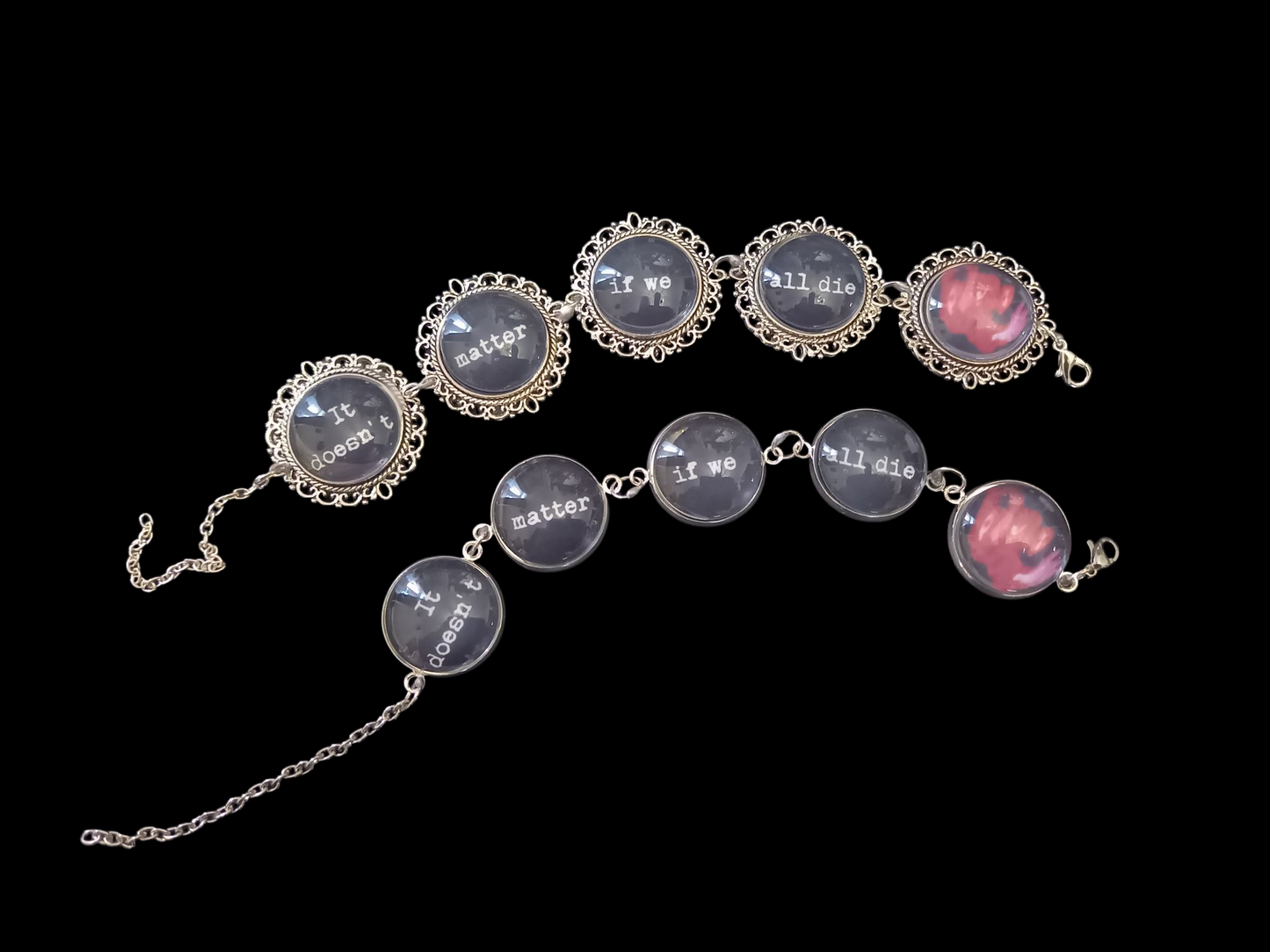 Bracelets , The Cure fan art "Pornography" inspired