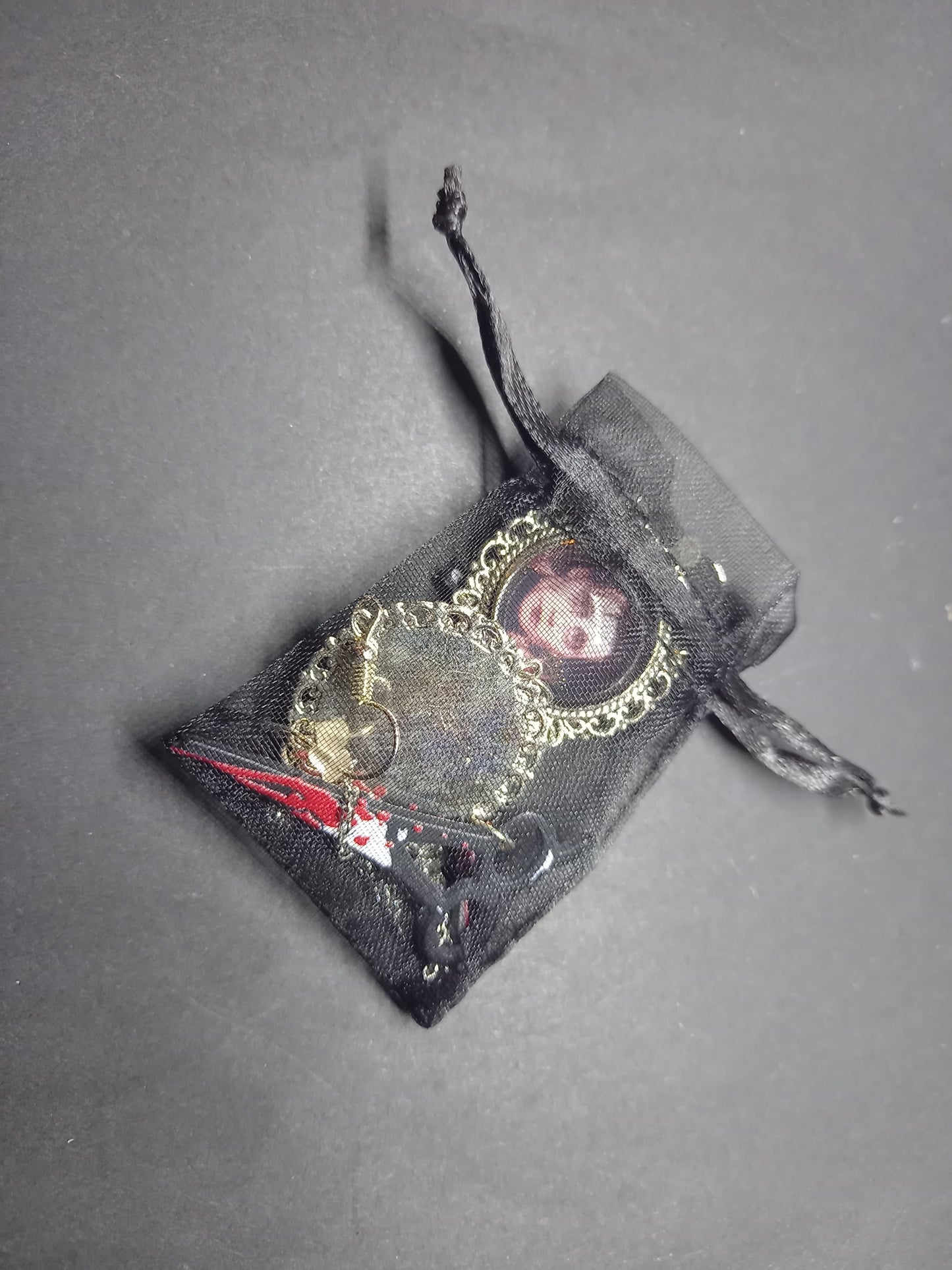 Goth Gothic Witchy Tim Burton Edward Scissorhands "Edward" Deluxe Earrings V2