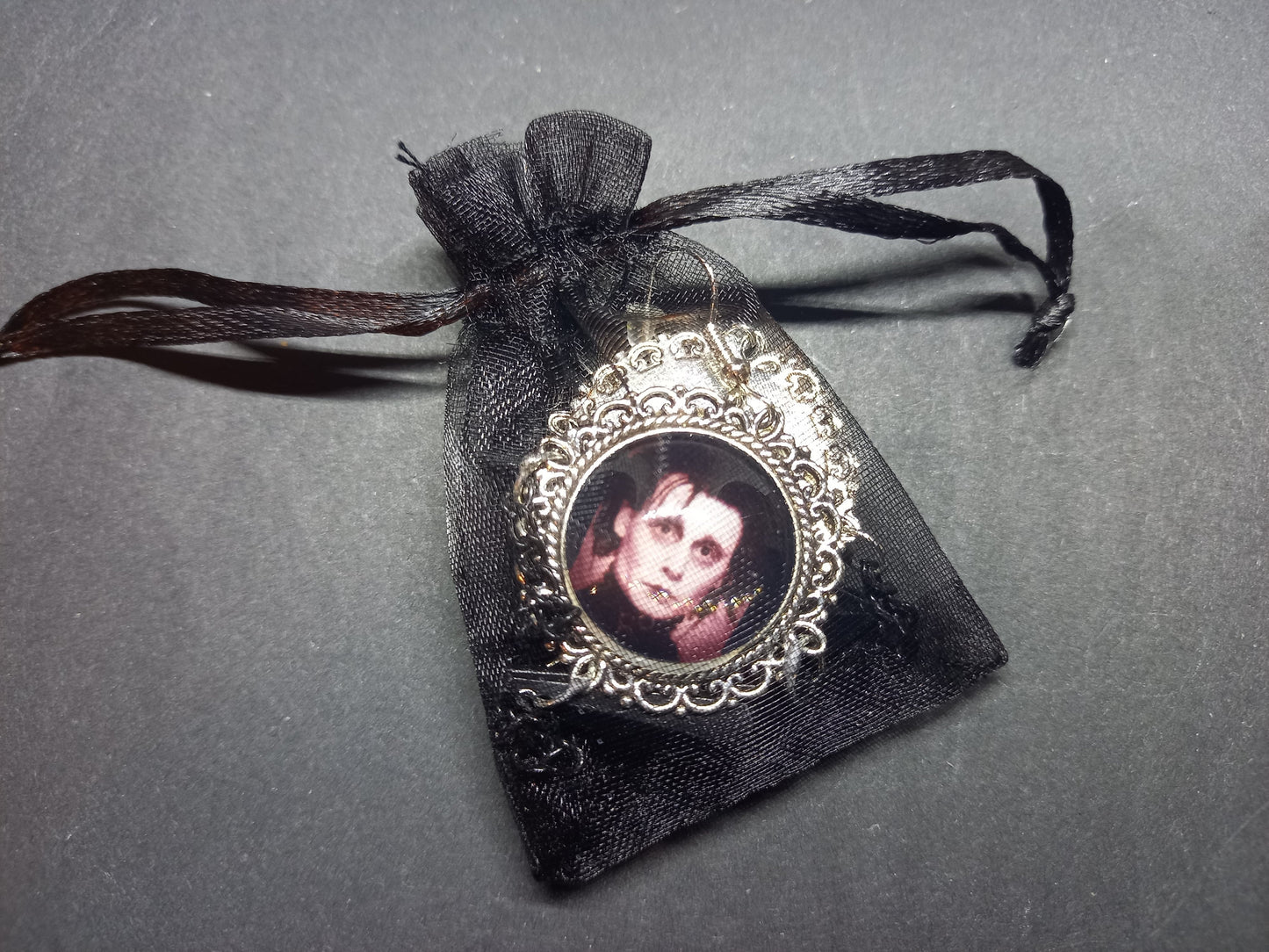Goth Gothic Witchy burtonesque Tim Burton Johnny Deep Edward Scissorhands "Edward" Deluxe Earrings