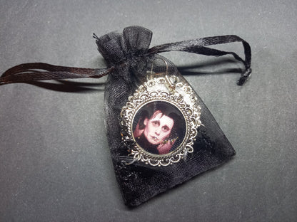 Goth Gothic Witchy burtonesque Tim Burton Johnny Deep Edward Scissorhands "Edward" Deluxe Earrings