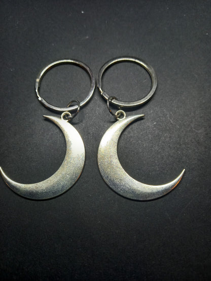 Goth gothic witchy Witch occult witchcraft pagan wicca "Crescent moon Boot,Bag Charm or Keyring"