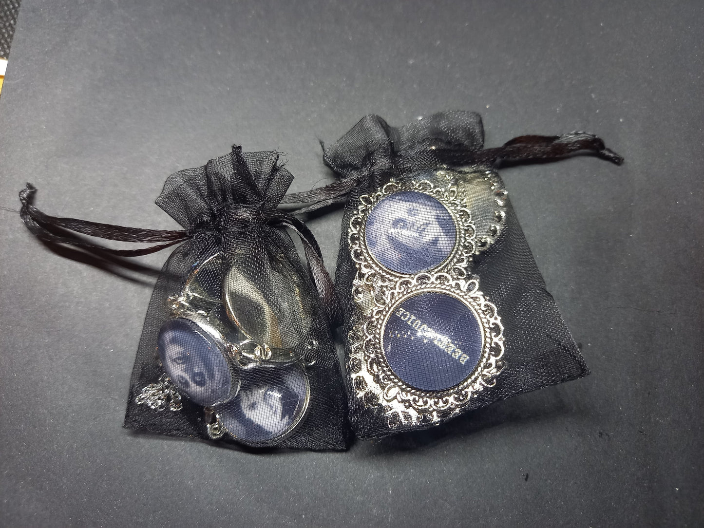 Bracelets , Tim Burton  fan art "Beetlejuice" inspired : Goth Gothic Witchy