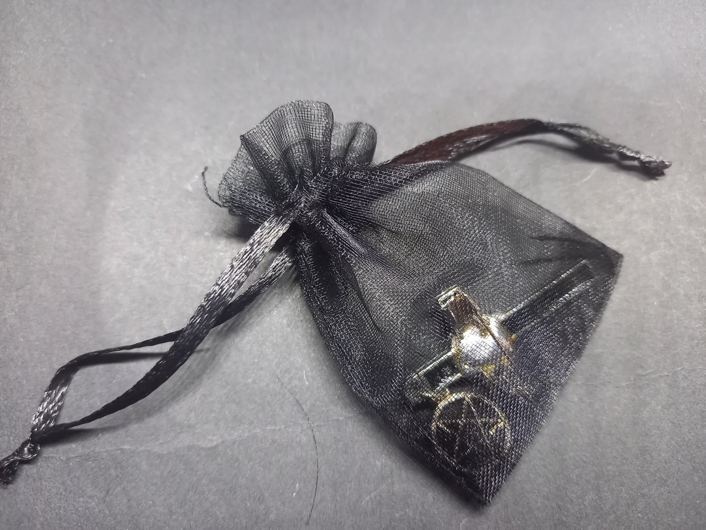 Goth gothic witch witchy Satanic occult  satanic temple "Inverted crucifix pin badge"