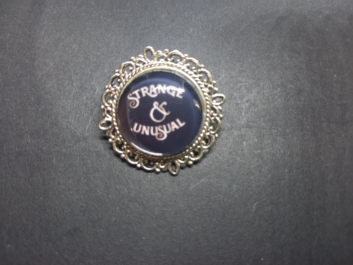 Goth gothic witchy killstar beetlejuice & craft inspired "strange and unusual ,we are the weirdos mister" decorative pin badge set