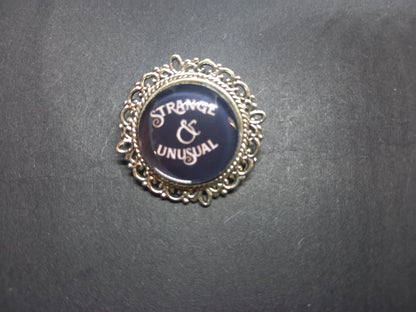 Goth gothic witchy killstar beetlejuice & craft inspired "strange and unusual ,we are the weirdos mister" decorative pin badge set