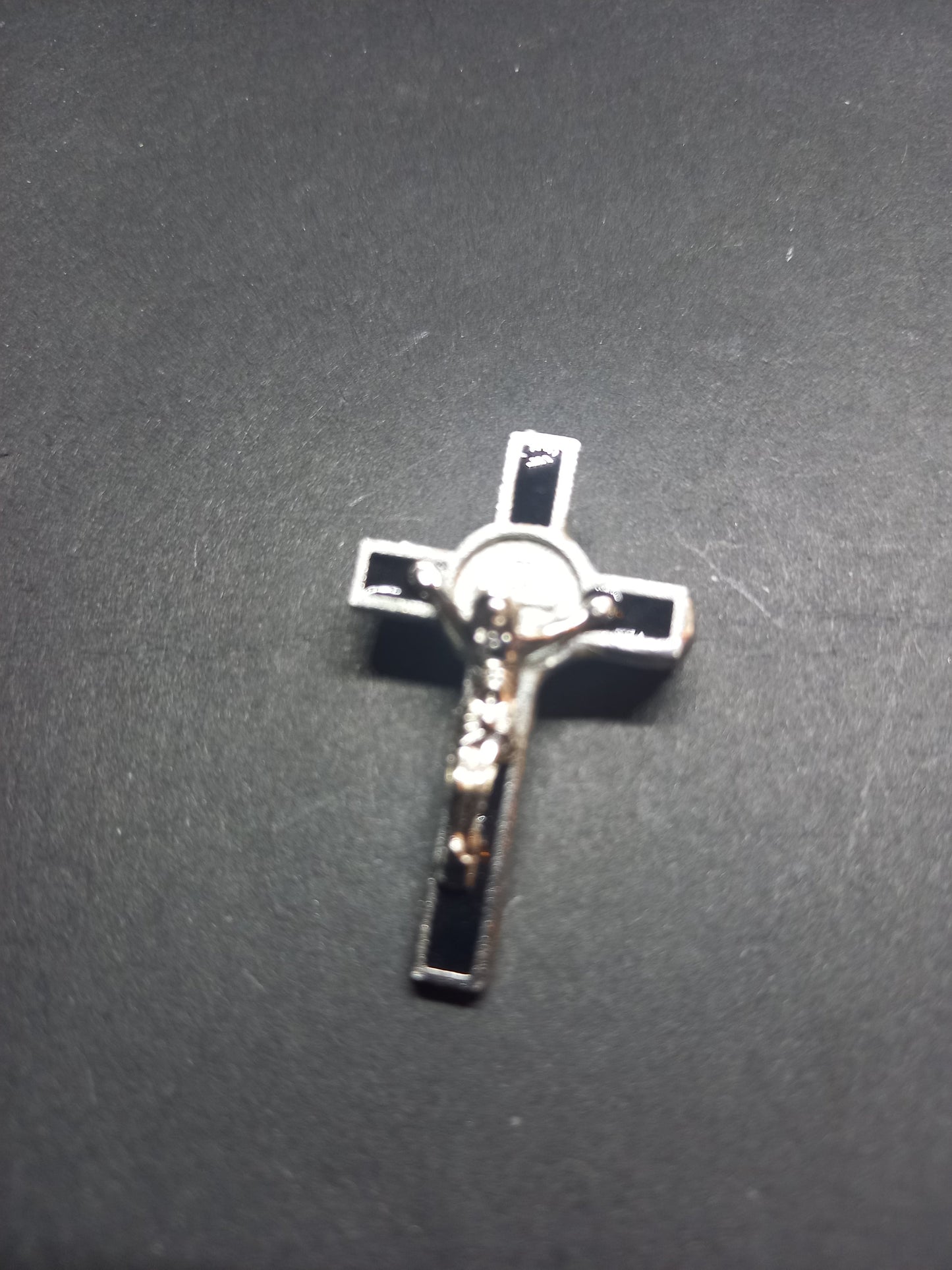 Goth gothic witch witchy Satanic occult  satanic temple "Inverted crucifix pin badge" plain