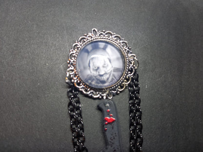 Goth Gothic Witchy American Horror Story inspired "Twisty the Clown" Deluxe ornate brooch/pin