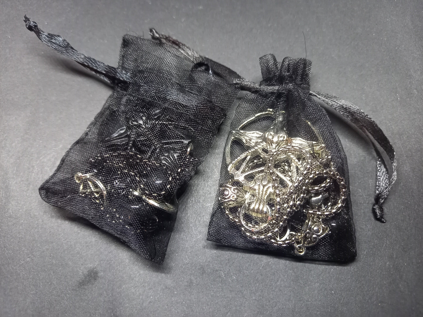 Goth Gothic Witchy killstar witch witchcraft Occult Satanic satanic temple "Goat of Mendes/Baphomet with inverted pentagrams" necklace