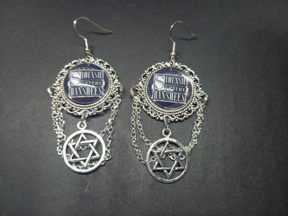 Goth Gothic Punk Alternative New Wave 1980's Siouxsie And The Banshees Siouxsie Sioux "Inspired" Deluxe Earrings