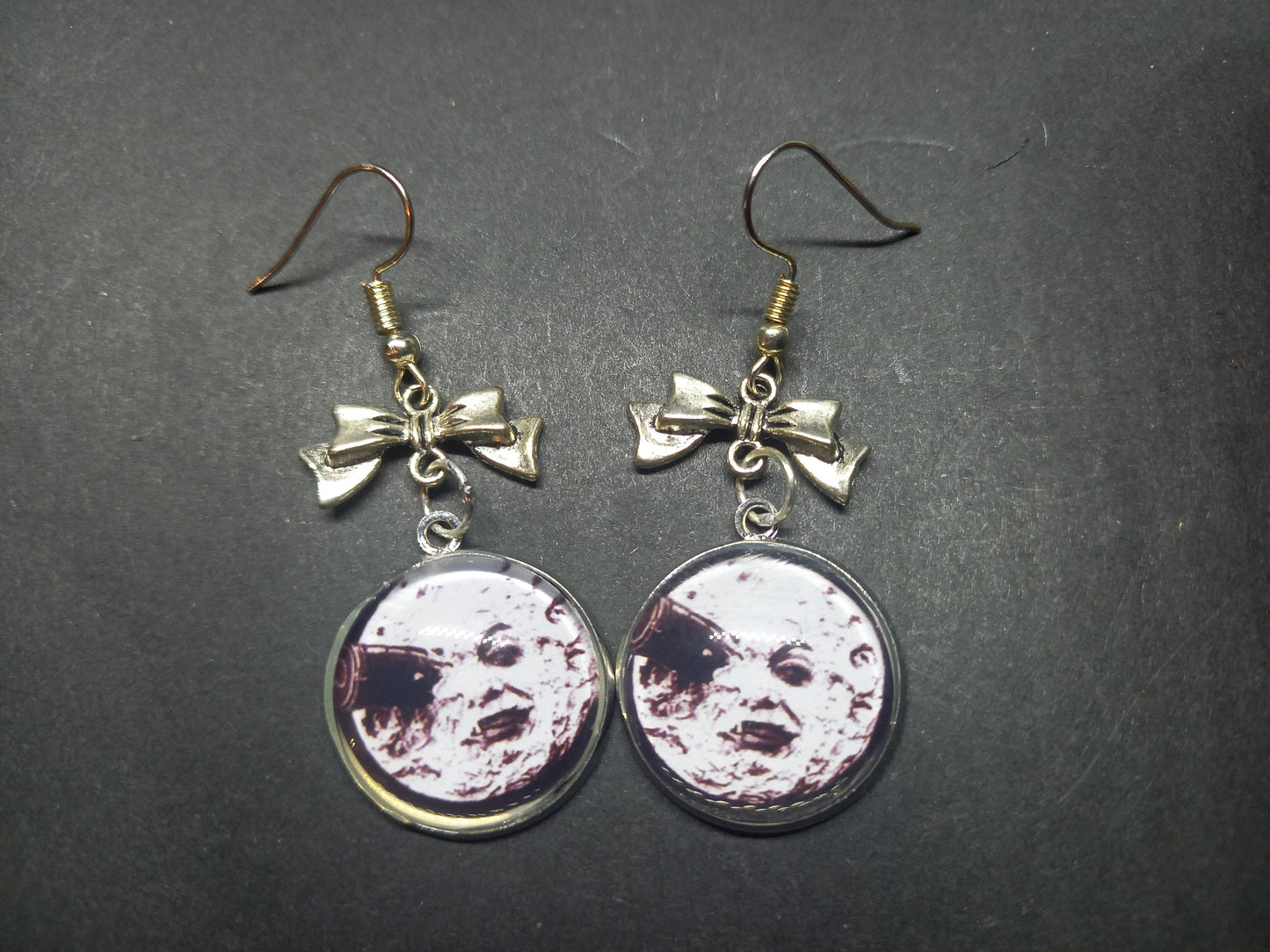 Goth gothic witchy killstar Oddity curiosity "A trip to the moon" inspired deadly divine earrings
