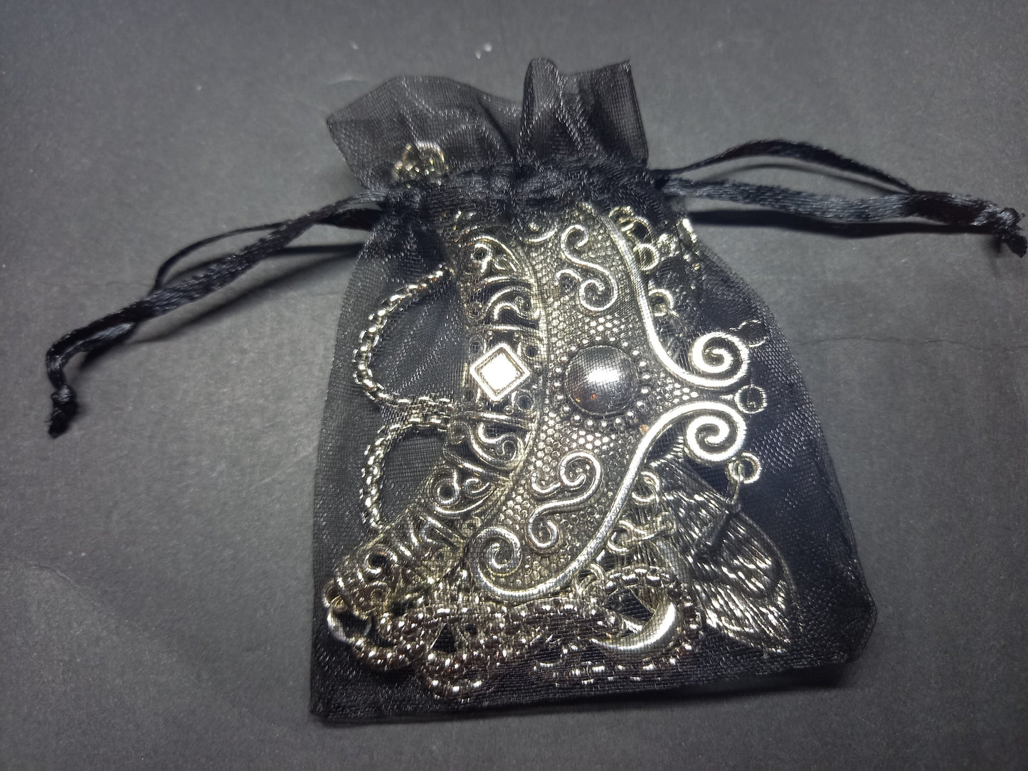Goth Gothic Witchy Witch Witchcraft Occult satanic Pagan Wicca Boohoo style Death head moth V1 with moons