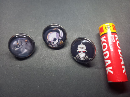 Gamer Wargaming tabletop games "Baldermort" badge set 1