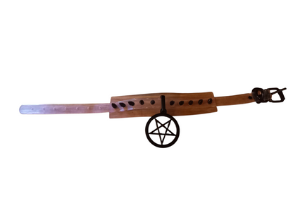 Killstar I-C Magic Spiked Pentagram Witchy Pastel  PINK Gothic Punk Choker