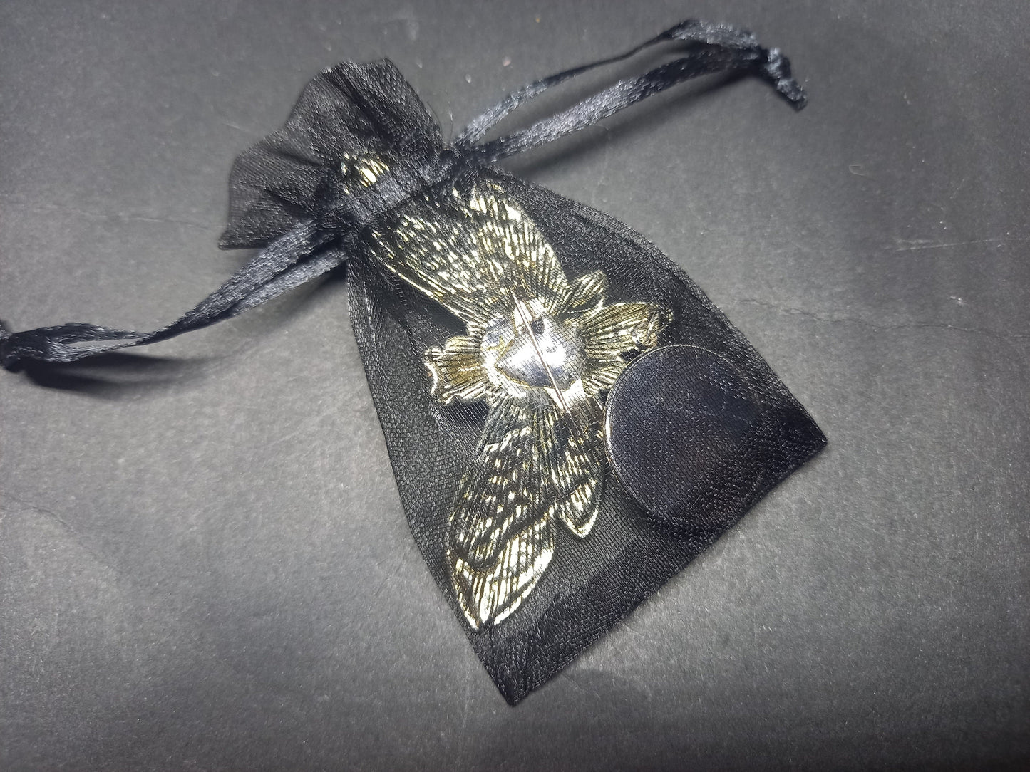 Goth Gothic Witchy Killstar occult pagan oddity curiosity "Death Head Moth with Straight Outta Salem slogan"