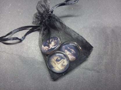 Goth gothic witchy killstar Horror Vampire "Lost Boys" inspired badge set