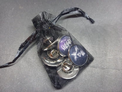 Goth Gothic alternative  horror Vampire "Vampira" 5 badge set