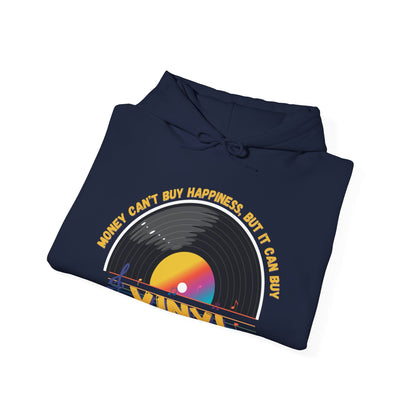 'Money Can't Buy Happiness, But It Can Buy Vinyl' Men's Hoodie