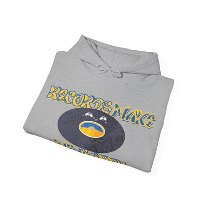 'Records Make Me Happy' Men's Hoodie