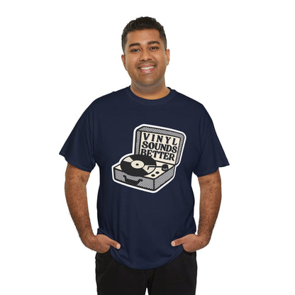'Vinyl Sounds Better' T-Shirt