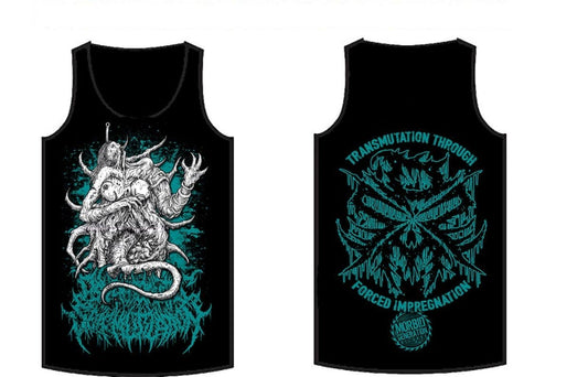 Psychosomatic Self-Mutilation - Transmutation Through Forced Impregnation Tank Top