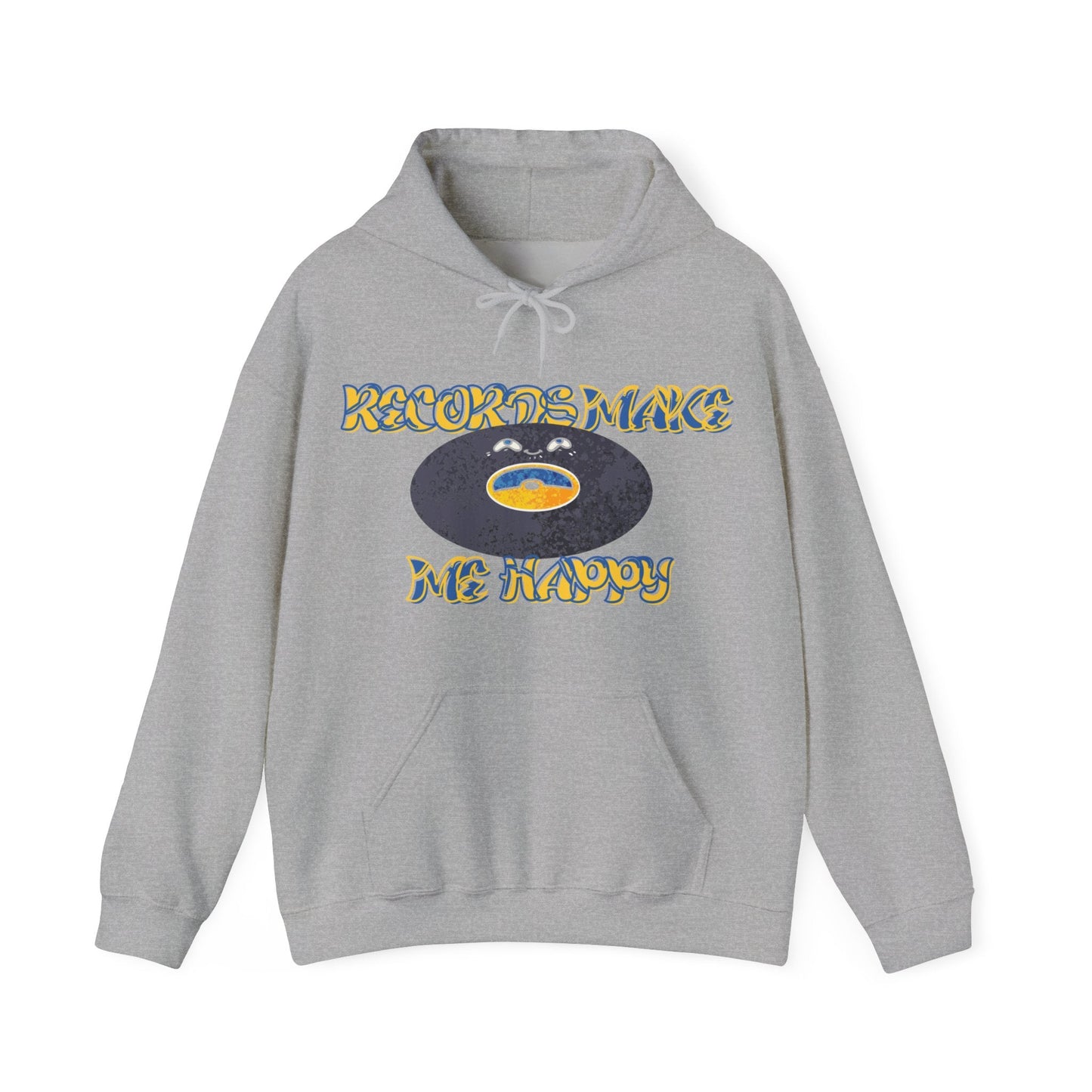 'Records Make Me Happy' Men's Hoodie