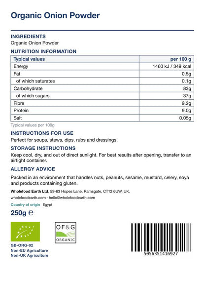 Organic Onion Powder