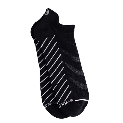 Black Performance Trainer Socks