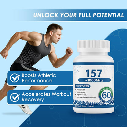 157 1000 mg Supplement - Non-GMO, Gluten-Free, 60 Capsules