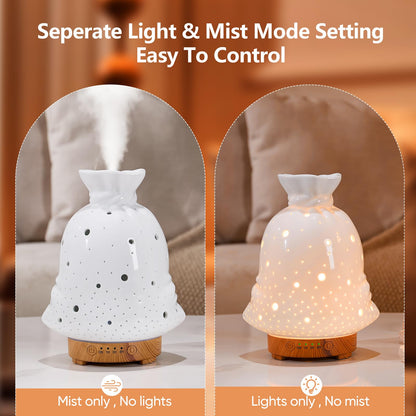 160ML Ceramic Diffuser – Lucky Bag Aromatherapy Ultrasonic Humidifier
