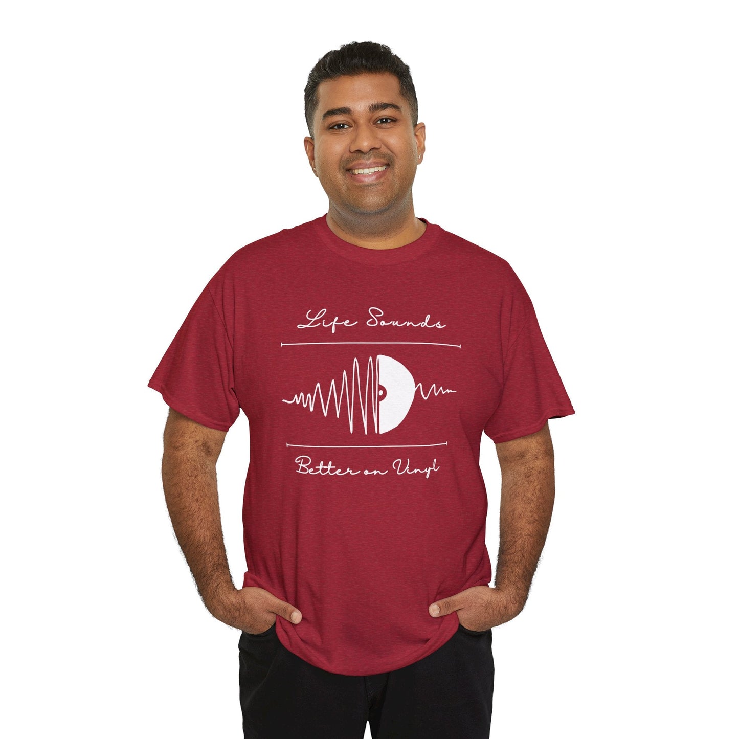 'Life Sounds Better on Vinyl' Men's T-Shirt