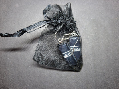 Siouxsie And the Banshees Inspired Stainless Steel rectangle image earrings , Goth Gothic Witchy