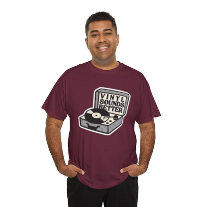 'Vinyl Sounds Better' T-Shirt
